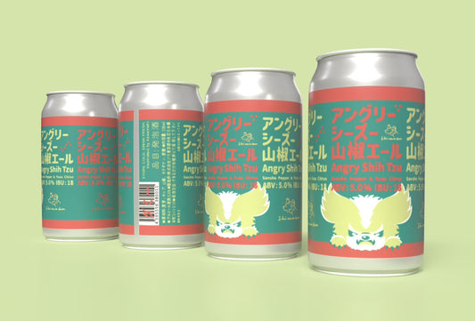 アングリーシーズー山椒エール　350ml缶　6本セット